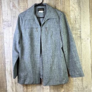 Miles Blake Vintage Size 8 Blazer Style Jacket with Shoulder Pads & Faux…